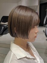 キリ 逗子(kiri)&nbsp;逗子葉山ぱっつんボブミニボブショートボブハイトーンカラーM149