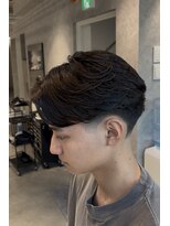 スタッド 松戸(stud. Men‘s)&nbsp;フェザーパーマ×テーパーフェード