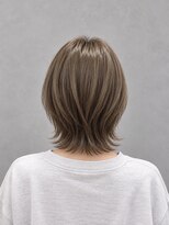 ソラヘアー(SORA hair)&nbsp;オリーブベージュ×くびれショートウルフレイヤー　20代30代