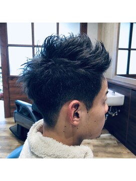 ヘアーサロン グライド(HAIR SALON GLIDE) アップバングアッシュ