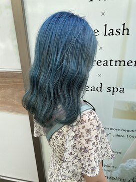 ネオリーブ アンド 渋谷店(Neolive &) 【Neolive &】エメラルドブルーグラデーション