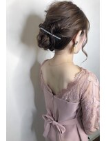 フロート 小阪店(float)&nbsp;アレンジ_ココアブラウン,フリンジウェーブ