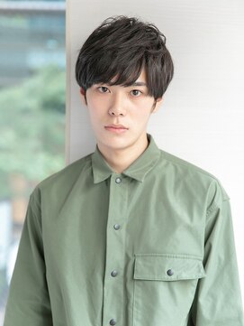 アフロディーテ ギンザ 秋葉原店(APHRODITE GINZA) ダークアッシュ/アッシュブラック/カルマパーマ/ショート/秋葉原