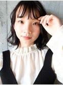 【kakan鎌倉】ナチュラルボブ×シースルーバング