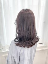 ヘッツ 仙台駅前店(HETTU)&nbsp;ラベンダーアッシュ/ブリーチなし/大人かわいい/透明感