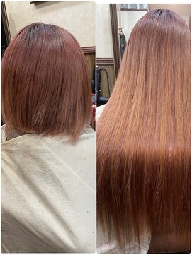 ディー エメ(D-aimer-) シールエクステ７０本☆ボブヘアでもカットすれば大丈夫☆