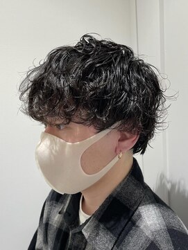 アズールサン 草加西口店(azule-sun) ルーズパーマ×マッシュ