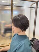 ポート 蕨(PORT) 【篠原】前髪長め大人上品な丸みショートボブ