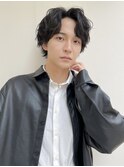 【stylist 庭田】 センターパート/メンズ/ニュアンスパーマ