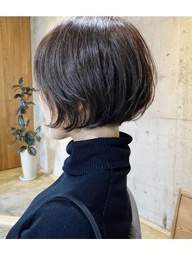 ビミュ(vimu) ナチュラルショートボブ  [ショート/パーマ/神戸/三宮/元町]