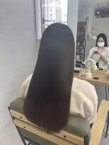 シェス 梅田(shes) 【大人艶髪】髪質改善酸性ストレートパーマ