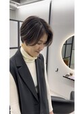 極細ハイライト(お白髪ぼかし)
