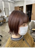 切りっぱなしボブ