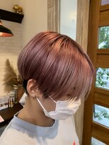 ボアップ(boappu)&nbsp;#ハンサムショート#ピンクベージュ