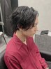 【メンズ】メンズカット＋波巻きスパイラルパーマ　￥11,000