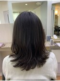 コテ巻きデジタルパーマ