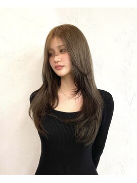 ノットイコール(not equal) brown beige × high layer