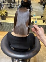 アンフィニー 仙台(ANFINI)&nbsp;仙台髪質改善メルティカラーフェミニンロング似合わせカット韓国