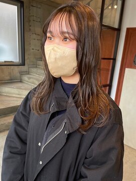 バブルス 本川越店(BUBBLES) 透け感オリーブベージュ