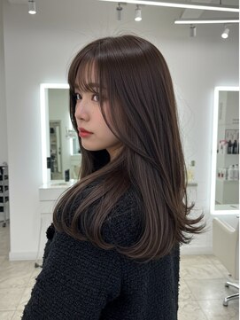 エル 新小岩(elu) 美髪/ワイドバング/レイヤーカット/くすみベージュ/新小岩駅