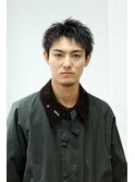 刈り上げないショートアップバング