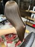カット＋髪質改善ケアカラー＋最高級トリートメント＋クイックスパ￥18500