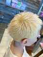 オーブ ヘアー ソレイユ 福岡千早店(AUBE HAIR soleil)&nbsp;ハイトーンショート