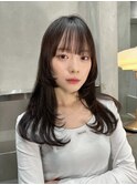髪質改善＊フルバングデザインカラー＊美髪【Zina大宮】