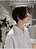 天神顔周りレイヤーカットダブルカラーウルフカットショートボブ
