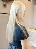 【REINA】抜きっぱなしホワイトブロンド
