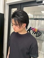 メンズサロン キング 枚方店(Men’s salon K!ng)&nbsp;波巻きツイストスパイラルパーマ/フェザーパーマ/眉毛/メンズ