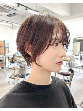 ルアン 上通り(ruen) 熊本ショート 丸みショート ショート 顔周りカット 20代30代