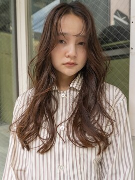 スミス 秋葉原(Smith) レイヤーカットハッシュカット顔まわりミディアムロング