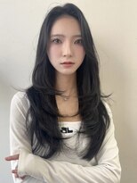 ミレバイジェニー (mirae by geny)&nbsp;ワンカールレイヤーカット　ハッシュカット