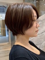 ソワネ 表参道(soigne)&nbsp;表参道白髪ぼかしハイライトレイヤーボブアッシュグレージュ40代