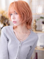 カバーヘア ブリス 大宮西口(COVER HAIR bliss) ハッシュカット全頭ブリーチくびれボブレイヤーb大宮10代20代