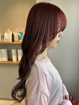 エウ(eu) ワインレッドカラー