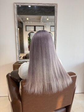 ラウレア(LAULEA) ホワイトラベンダーカラー