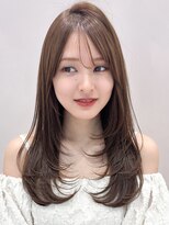 アグノス 青山(Agnos)&nbsp;セミディ似合わせカットモテ髪大人ガーリー愛され外ハネボブ