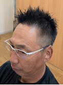 ツンツンスパイキーショートスタイル