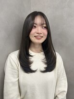 ボヌール 川西(Bonheur)&nbsp;ロングレイヤー×暗めの透明感カラー/川西/宝塚