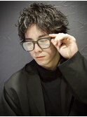 【ルーズショート】スパイキーショート/ピンパーマ/ツーブロック