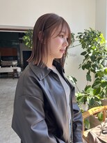 ソピ バイ インビテーション(sopi by invitation)&nbsp;ぱつっとボブ / オレンジブラウン