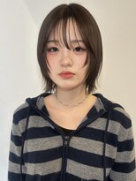 デコ(DECO)&nbsp;sheer beige × hush bob