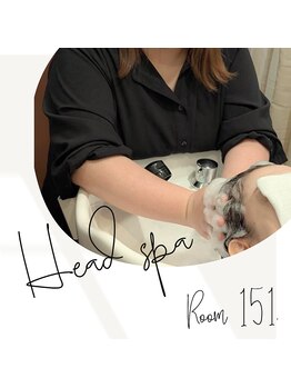 ルーム151(Room151)の写真/選べるケアで、頭皮から整う極上ヘッドスパ。