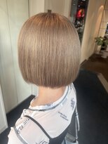 ダブル アンダーバー サロン(W_SALON) 【W_SALON 河原町】ミルクティーグレージュ/透明感カラー