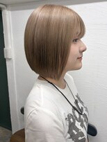 マロ(MALo)&nbsp;ミルクティーベージュ　ヘーゼルベージュ　ブリーチカラー