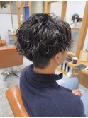 145. メンズパーマ/ツイストパーマ/短髪/スペインカール