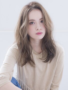 エアー 福岡(AIR) ［air-FUKUOKA　竹石］ オトナ女子にも☆ゆるウェーブなミディ