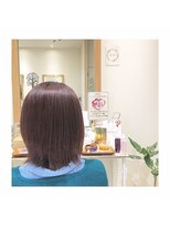 ナノハナ&nbsp;鹿沼で唯一本格ヘッドスパが出来る美容室　女子力アップヘアー
